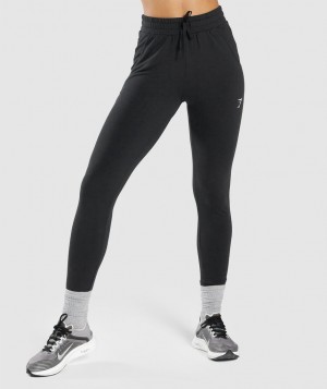 Dámské Jogger Kalhoty Gymshark Pippa Training Černé | 74306-WGHB