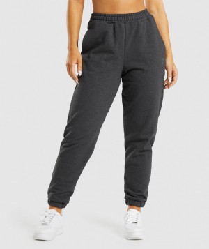 Dámské Jogger Kalhoty Gymshark Rest Day Sweats Černé | 35940-TIJQ