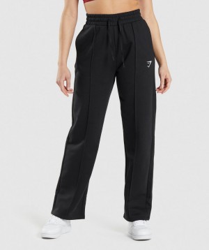 Dámské Jogger Kalhoty Gymshark Training Straight Leg Jogger Černé | 23061-YLFT