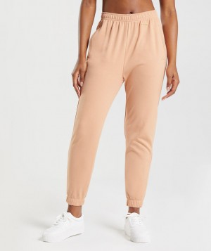 Dámské Jogger Kalhoty Gymshark Whitney Loose Béžový | 45327-DVRQ