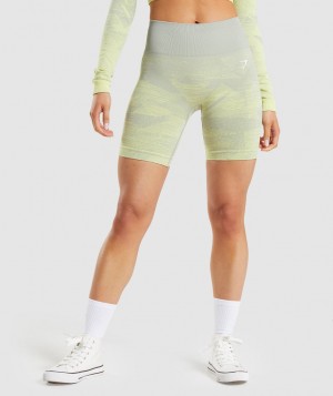 Dámské Kraťasy Gymshark Adapt Ombre Seamless Šedé Hnědé Šedé | 80791-CDBP