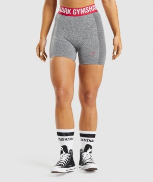 Dámské Kraťasy Gymshark Flex Šedé | 32741-YIBX