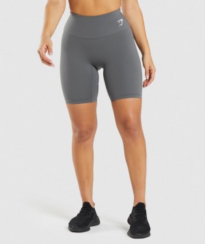 Dámské Kraťasy Gymshark Training Cycling Šedé | 75612-RQXI