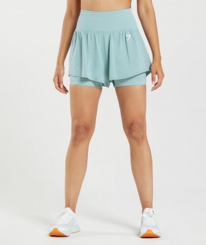 Dámské Kraťasy Gymshark Vital Seamless 2.0 2-in-1 bbbin | 90512-ILOS