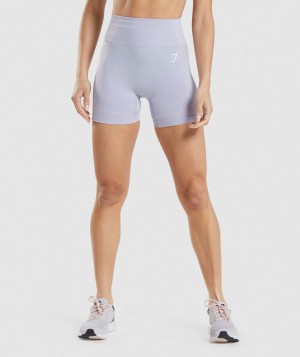 Dámské Kraťasy Gymshark Vital Seamless 2.0 Blankyt | 19357-LJKQ