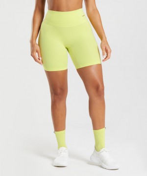 Dámské Kraťasy Gymshark Whitney Cycling Zelene | 62901-RZHM