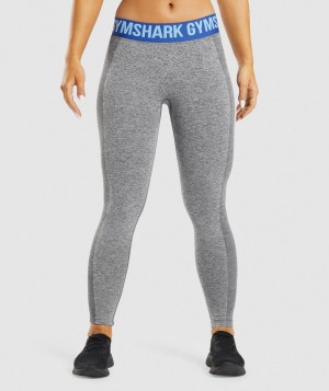 Dámské Legíny Gymshark Flex Low Rise Šedé | 27981-FKHD