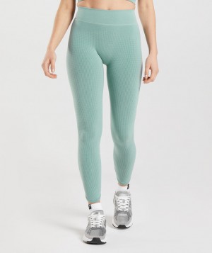 Dámské Legíny Gymshark Pause Seamless Blankyt | 03962-SWBN