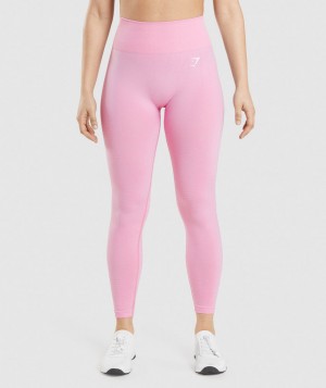 Dámské Legíny Gymshark Vital Seamless 2.0 Růžové | 73105-QYTP
