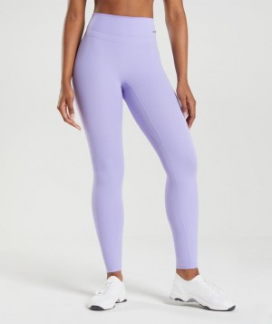 Dámské Legíny Gymshark Whitney High Rise Fialové | 56780-SBEG