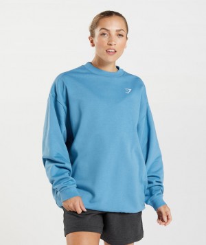 Dámské Pulovr Gymshark Training Oversized Sweatshirt Blankyt | 26573-PVMH