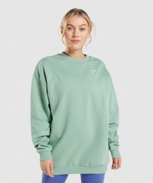 Dámské Pulovr Gymshark Training Oversized Sweatshirt Blankyt | 92743-AYSF