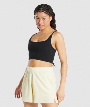 Dámské Spodní Prádlo Gymshark Pause Bralette Černé | 86724-MKLY
