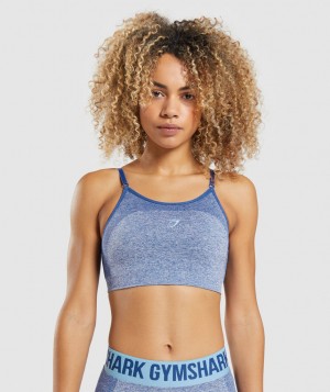 Dámské Sportovní Podprsenka Gymshark Flex Strappy Blankyt | 12649-BADQ