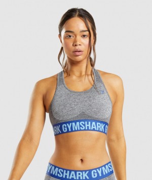 Dámské Sportovní Podprsenka Gymshark Flex Šedé | 27063-PUHF