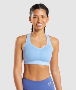 Dámské Sportovní Podprsenka Gymshark Lightweight High Support Blankyt | 65182-VHKQ