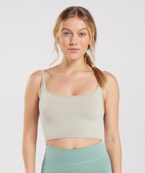 Dámské Sportovní Podprsenka Gymshark Pause Seamless Bralette Šedé | 68410-TFCB