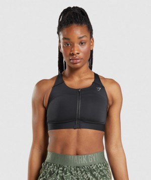 Dámské Sportovní Podprsenka Gymshark Speed Černé | 48671-GSBD