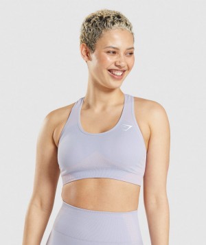 Dámské Sportovní Podprsenka Gymshark Vital Seamless 2.0 Blankyt | 24016-VKFO