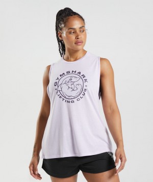 Dámské Vesta Gymshark Legacy Fialové | 57431-GSPY