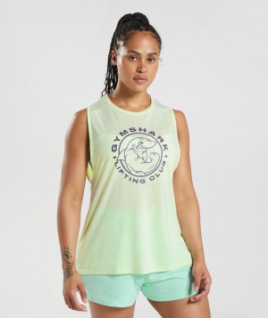 Dámské Vesta Gymshark Legacy Zelene | 20943-OHGM