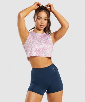 Dámské Vesta Gymshark Training Růžové | 84590-JSRY