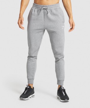 Pánské Jogger Kalhoty Gymshark Crest Šedé | 54936-VPLF