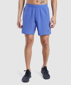 Pánské Kraťasy Gymshark Apex 8" Function Blankyt | 57406-YAXO