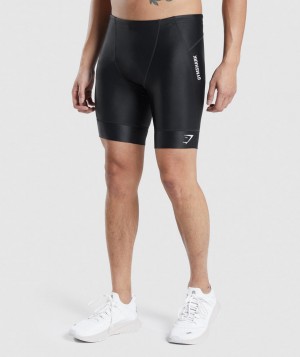 Pánské Kraťasy Gymshark Apex Multi Černé | 56702-PACQ