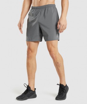 Pánské Kraťasy Gymshark Arrival Šedé | 74609-CNOU