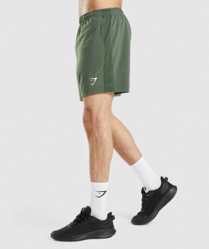 Pánské Kraťasy Gymshark Sport Zelene | 81036-LFPA