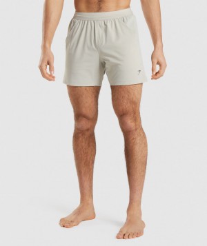 Pánské Kraťasy Gymshark Studio Šedé | 17584-PKRI