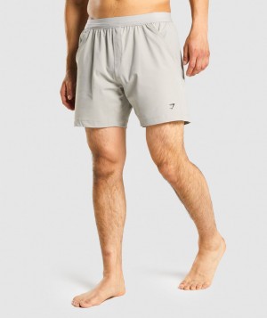 Pánské Kraťasy Gymshark Studio Šedé | 89152-JLBI
