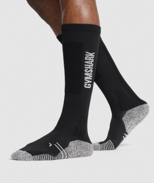 Pánské Ponožky Gymshark Weightlifting Černé | 83924-BYMW