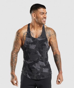 Pánské Stringer Gymshark Bold Šedé | 96058-TKCD