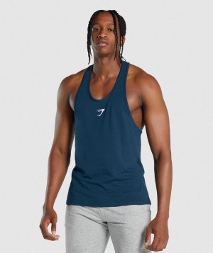 Pánské Stringer Gymshark Critical 2.0 Tmavě Blankyt | 12586-HJAL