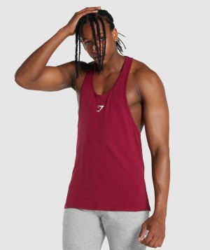 Pánské Stringer Gymshark Critical 2.0 Vínové | 93861-FTUL