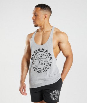 Pánské Stringer Gymshark Legacy Světle Šedé | 60823-ABOV