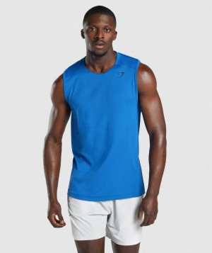 Pánské Tílko Gymshark Apex Blankyt | 06258-ISRD