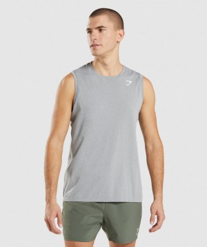 Pánské Tílko Gymshark Arrival Seamless Šedé | 85612-BYFX