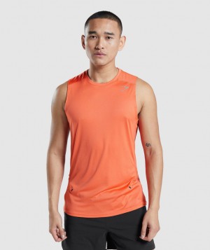 Pánské Tílko Gymshark Speed Evolve Oranžové | 09156-OTVZ