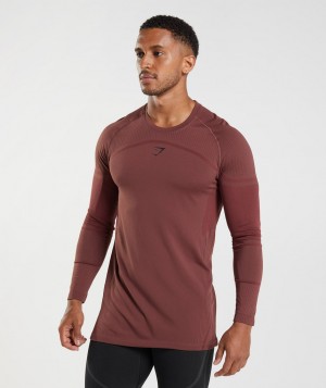 Pánské Tričko Gymshark 315 Růžové Hnědé | 34062-OIZA