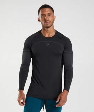Pánské Tričko Gymshark 315 Černé | 96037-NEZX