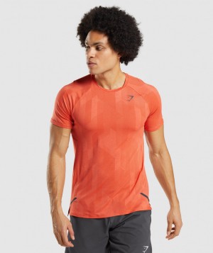 Pánské Tričko Gymshark Apex Oranžové Oranžové | 60372-JWZP
