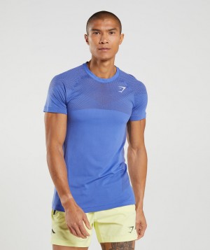 Pánské Tričko Gymshark Apex Seamless Blankyt Černé Šedé | 68935-NZGQ