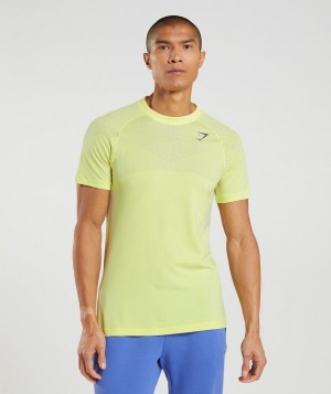 Pánské Tričko Gymshark Apex Seamless Zelene Bílé | 62041-WGNM