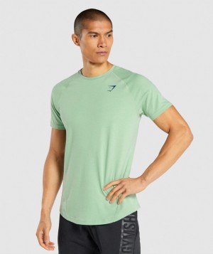 Pánské Tričko Gymshark Bold Zelene | 35096-XPIU