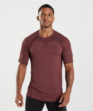 Pánské Tričko Gymshark Form Růžové Hnědé | 14638-CWEV