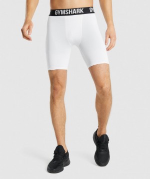 Pánské Základní Vrstva Gymshark Element Bílé | 06958-YQCM