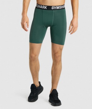 Pánské Základní Vrstva Gymshark Element- Dark Green Tmavě Zelene | 37980-TREU